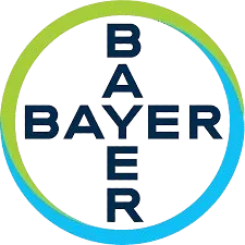 Logo Bayer — parceiro da Poupe Certo