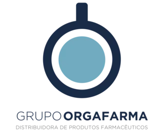 Logo Orgafarma — parceiro da Poupe Certo